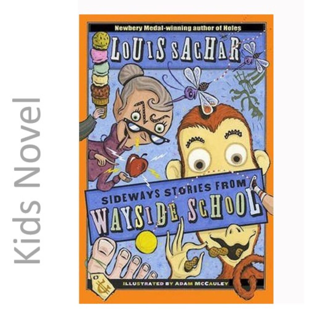 3/$13 Sideways Stories from Wayside School kids novel by Louis Sachar